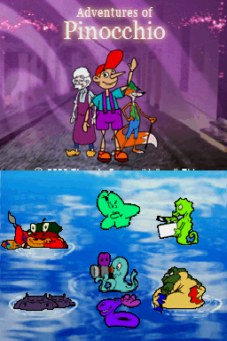 Adventures Of Pinocchio — Title screen