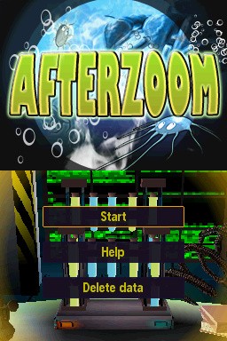 Afterzoom — Title screen