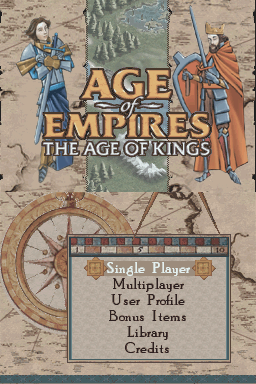 Age of Empires - The Age of Kings — Title screen