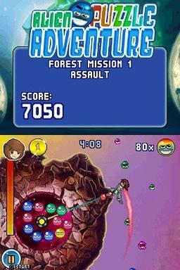 Alien Puzzle Adventure — Title screen