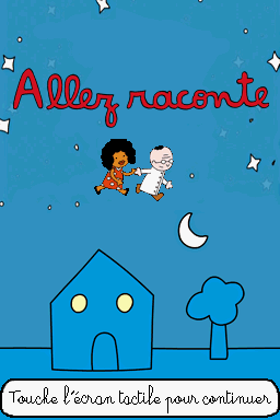 Allez Raconte — Title screen