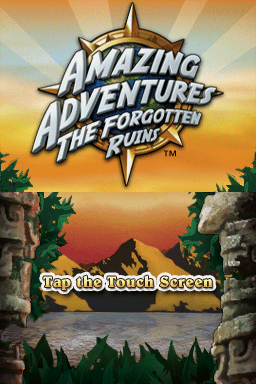 Amazing Adventures - The Forgotten Ruins — Title screen