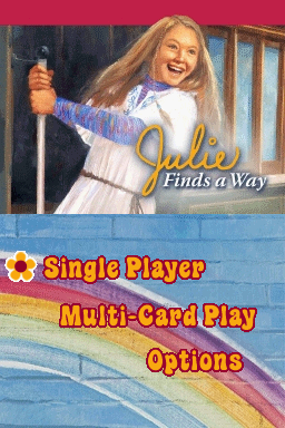 American Girl - Julie Finds A Way — Title screen