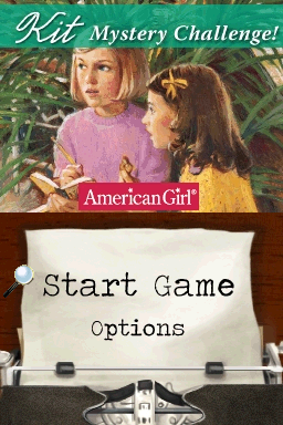 American Girl : Kit Mystery Challenge! — Title screen