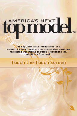 Americas Next Top Model — Title screen