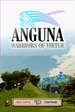 Anguna - Warriors Of Virtue — Title screen