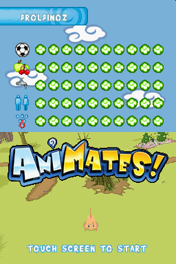 AniMates! — Title screen