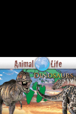 Animal Life : Dinosaurs — Title screen