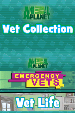 Animal Planet : Vet Collection — Title screen
