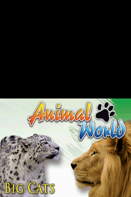 Animal World - Big Cats — Title screen