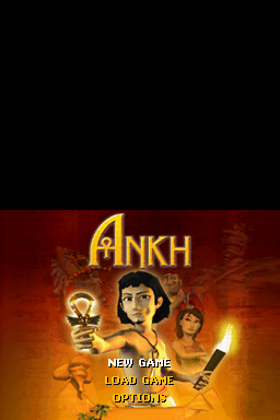 Ankh - La Malediction du Roi Scarabee — Title screen