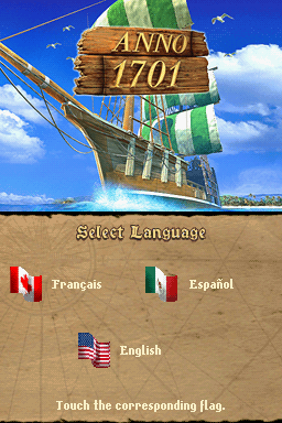 Anno 1701 - Dawn of Discovery — Title screen