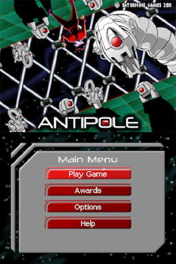 Antipole — Title screen
