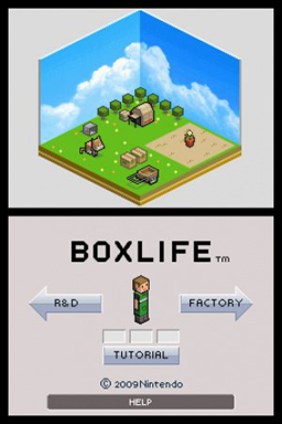 Art Style - HACOLIFE — Title screen