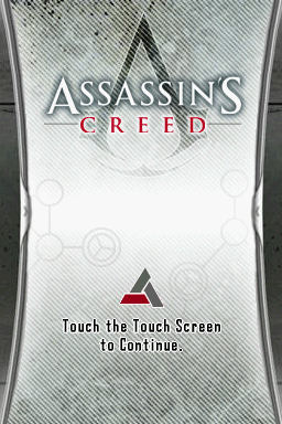 Assassin's Creed - Altair's Chronicles — Title screen