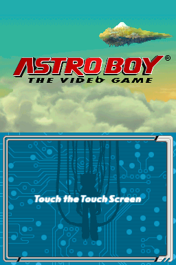 Astro Boy - The Video Game — Title screen