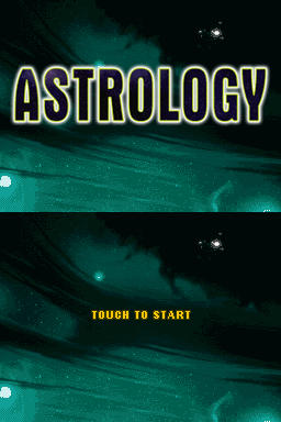 Astrology — Title screen