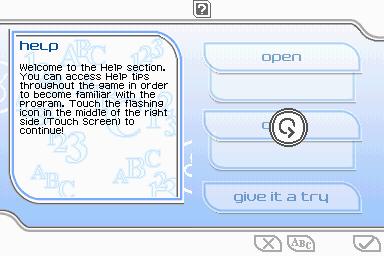 Astrology DS - The Stars in Your Hands — Title screen