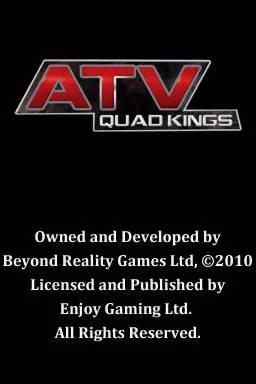 Atv Quad Kings — Title screen