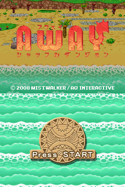 Away - Shuffle Dungeon — Title screen