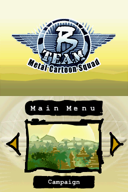 B Team - Metal Cartoon Squad — Title screen