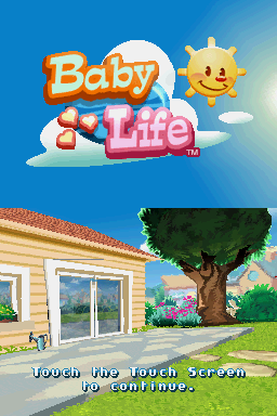 Baby Life — Title screen