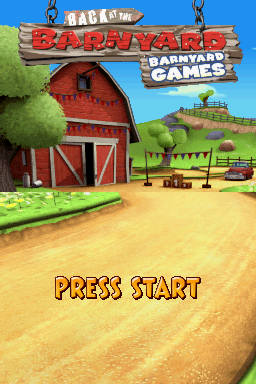 Back at the Barnyard - Slop Bucket Games — Title screen