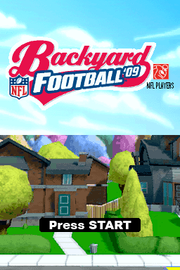 Backyard Football '09 — Title screen