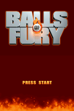 Balls Of Fury — Title screen