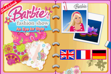 Barbie Fashion Show: An Eye for Style — Title screen