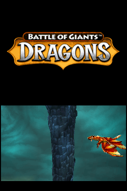 Battle of Giants - Dragons — Title screen
