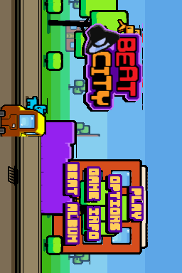 Beat City — Title screen