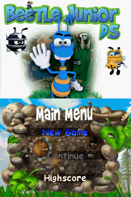 Beetle Junior Ds — Title screen