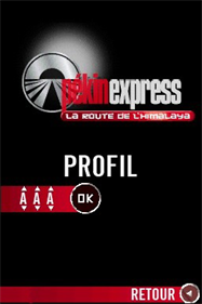 Beijing Express: The Himalayan Route on DS — Title screen