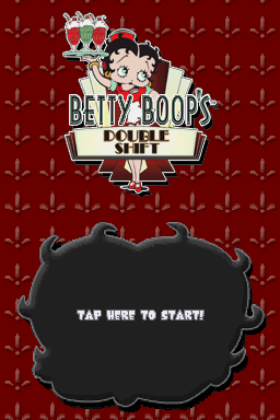 Betty Boop's Double Shift — Title screen
