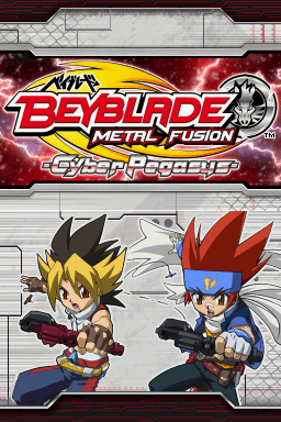 Beyblade Metal Fusion - Cyber Pegasus — Title screen