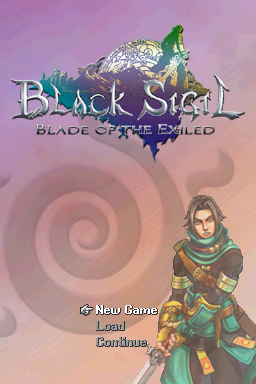 Black Sigil - Blade Of The Exiled — Title screen