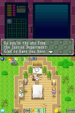 Bomberman Story DS — Title screen