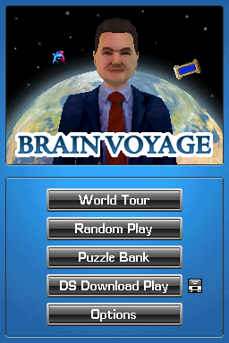 Brain Voyage — Title screen