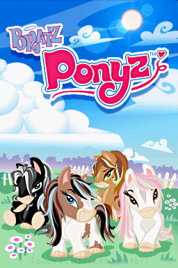Bratz Ponyz — Title screen