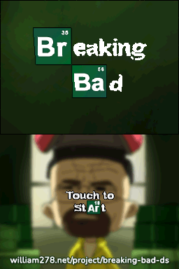 Breaking Bad DS — Title screen