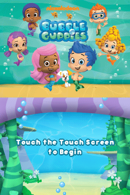 Bubble Guppies — Title screen