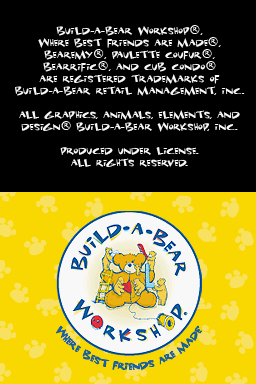 Build-A-Bear Workshop  — Title screen