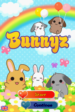 Bunnyz — Title screen