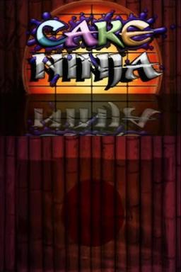 Cake Ninja — Title screen