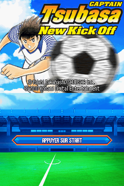 Captain Tsubasa : New Kick Off — Title screen