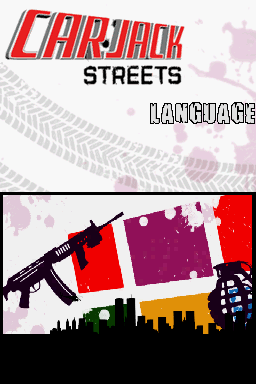 Car Jack Streets — Title screen