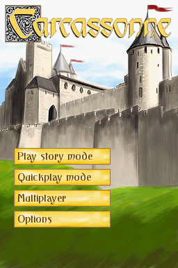 Carcassonne — Title screen