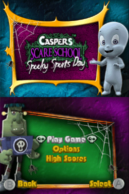 Casper's Scare School : Spooky Sports Day — Title screen