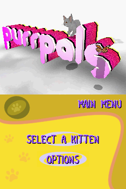 Cats Academy — Title screen
